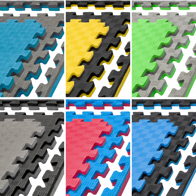 Kampfsportmatte PRO 3cm 100x100cm Puzzlematte Sportmatte 